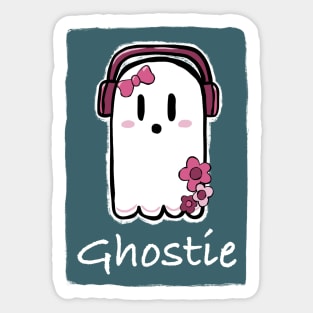 Coquette Ghostie Sticker